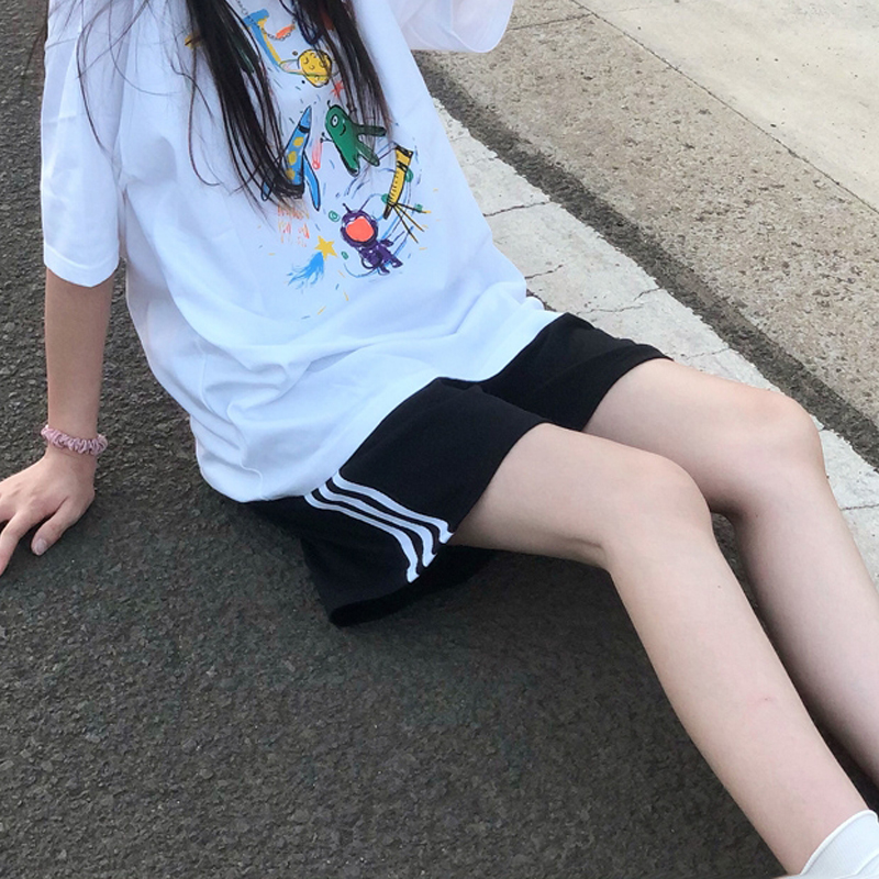 运动短裤男女ins潮休闲三