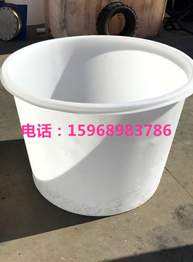 加厚50升-2000L大口塑料圆桶储水桶大白桶搅拌桶熟胶桶PE桶