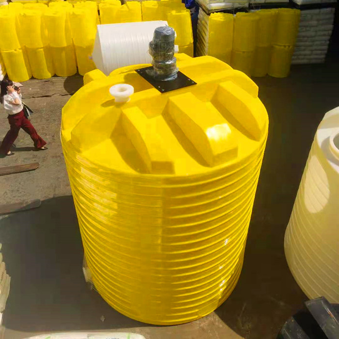 加厚10吨搅拌桶平底塑料搅拌桶10立方圆形立式搅拌罐可装搅拌电机