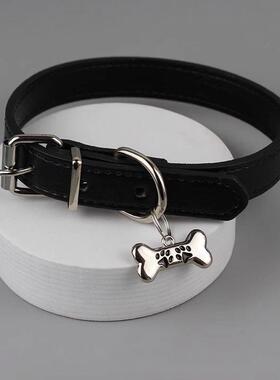 甜酷可爱骨头项链项圈男生情侣个性choker亚文化脖圈颈带朋克小狗