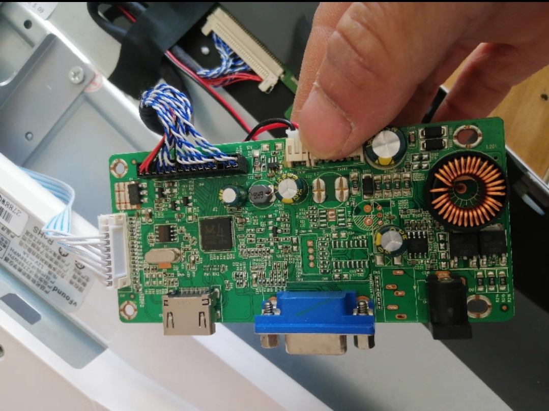 通用 vFound显示器IF2788WPH主板 电源驱动一体板