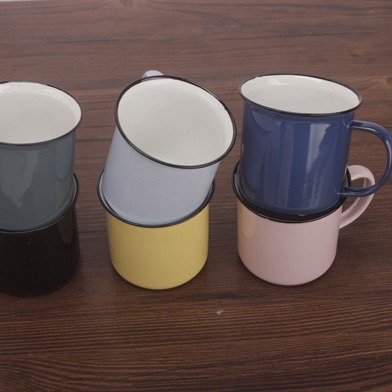 【赠运费险】搪瓷杯儿童卡通杯子怀旧经典搪瓷茶缸喝水杯子