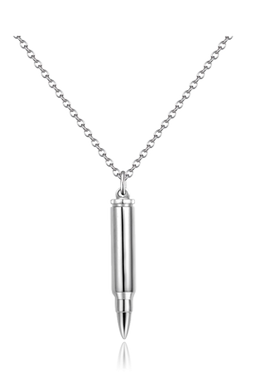 项链男士子弹头吊坠男生网红潮牌