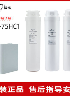 浪木滤芯净水机纯水机滤芯RO-75HC1净水器反渗透膜滤芯