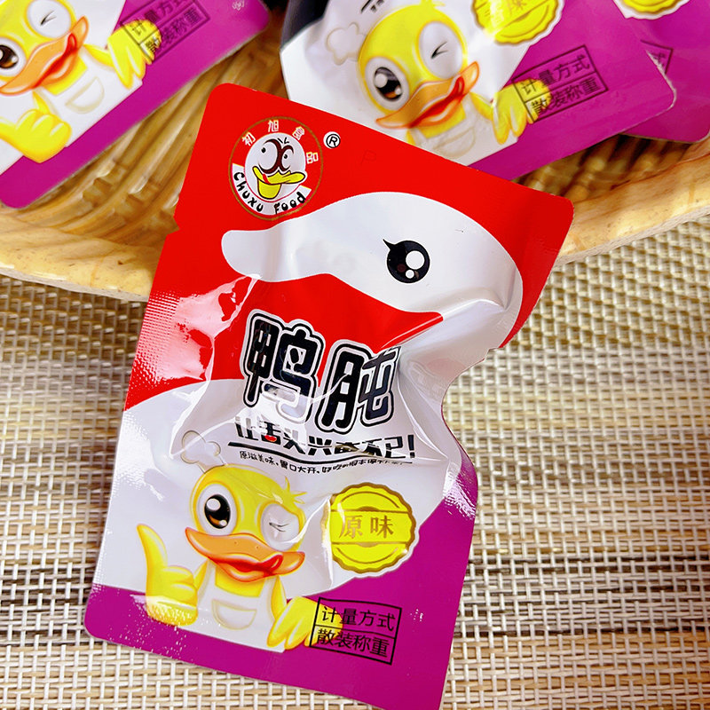 温州特色 初旭鸭肫100g 原味/辣味鸭胗 鸭肉类零食