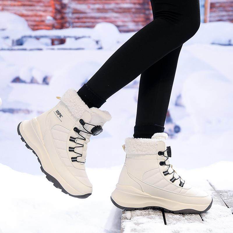 雪地靴女款秋冬季户外加绒登山鞋东北保暖棉靴防水防滑抗寒棉鞋子,女鞋,时尚雪地靴,淘宝优惠券,粉丝福利购,淘宝优惠卷