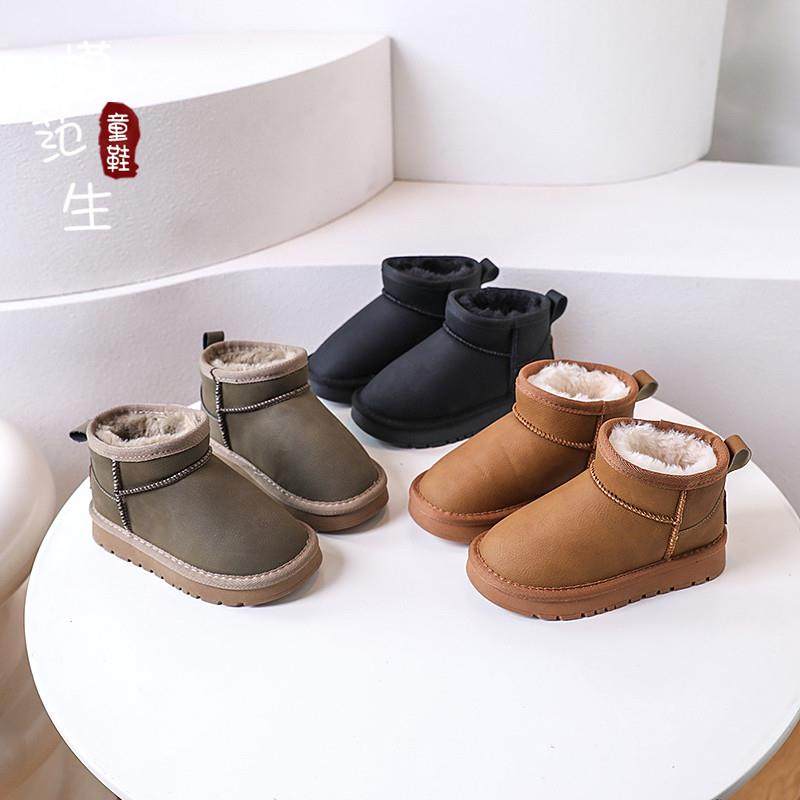 儿童雪地靴洋气百搭加厚靴子加绒棉鞋2025冬季新款男女童保暖棉靴,童鞋/婴儿鞋/亲子鞋,雪地靴,淘宝优惠券,粉丝福利购,淘宝优惠卷
