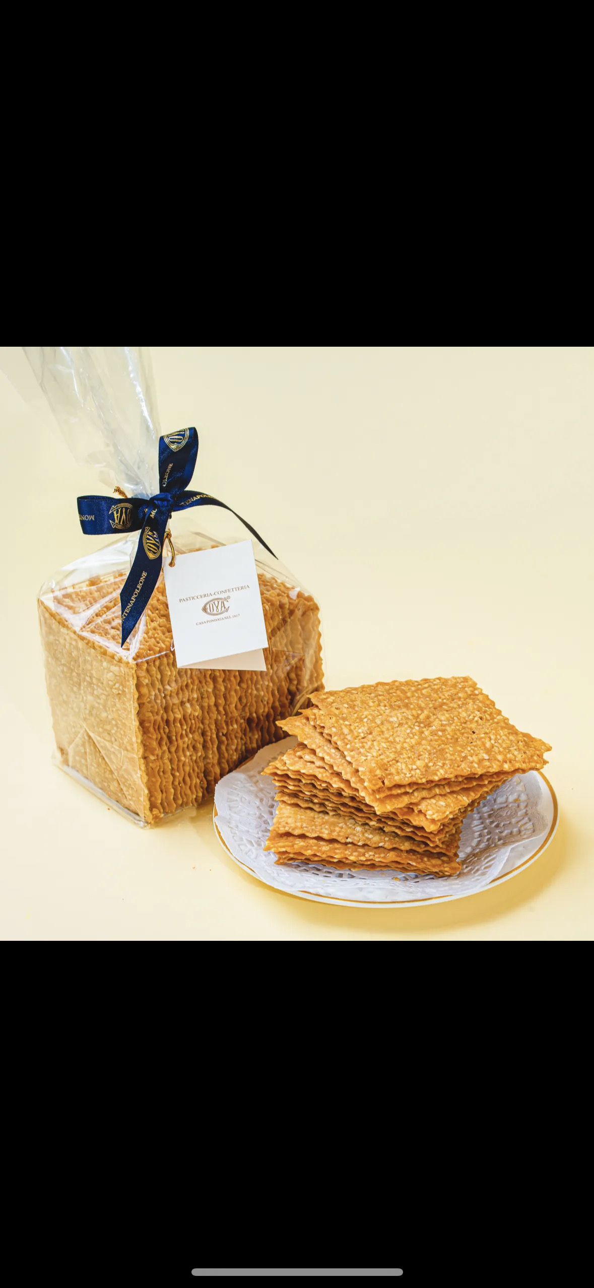 COVA芝麻薄脆片 250g