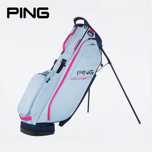 PING高尔夫支架包轻便防水女士球包golf轻量款HOOFERLITE球杆包
