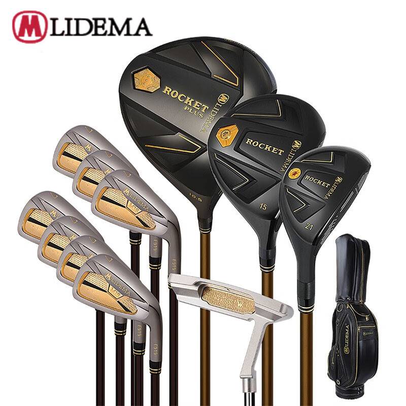 LIDEMA力德碼高爾夫球桿戰(zhàn)神PLUS男士套桿M1S F919碳鋼golf男套桿
