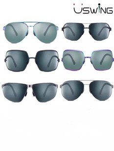 正品Uswing高尔夫果岭阅读魔镜golf运动专业太阳眼镜男女士墨镜