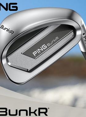 正品PING高尔夫球杆BunkR挖起杆大角度64度宽底部沙坑杆切杆25款