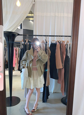 IUIU阿晶家「甜奶芙」重工定制拼接半身裙女秋修身显瘦褶皱a字裙