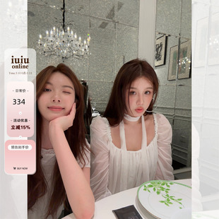 IUIU阿晶家 dress hunter纪念日连衣裙女甜美法式高级温柔风裙子