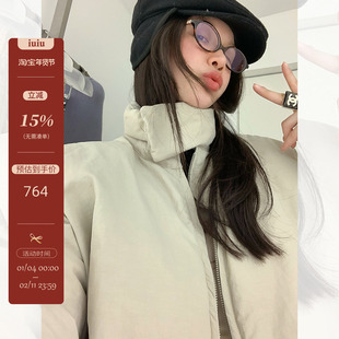 IUIU阿晶家 阿尔卑斯保暖老钱2.0羽绒服女个性超酷街拍款厚外套