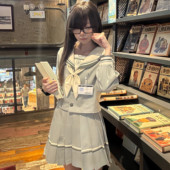 水手服新款 原创回南中JK制服裙日系春秋学院风长短袖 女 尘芒JK