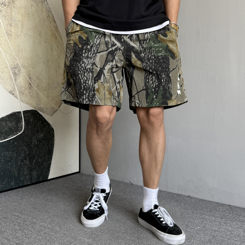 夏季美式户外速干薄款迷彩运动休闲短裤男宽松抽绳健身跑步五分裤,男装,短裤,淘宝优惠券,粉丝福利购,淘宝优惠卷