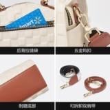 Кожаные небольшие дизайнерские бретели, сумка на одно плечо, из натуральной кожи, коллекция 2023