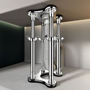 厨房水槽台下盆支撑架托架专用支架洗菜盆水盆洗手盆固定支撑顶杆