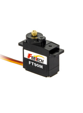 飞特FT90M黑色9g小型6V金属齿2kg带反馈微型机器人数码航模舵机