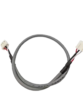 双头3PIN-2.54插头2.54mm音频信号线两芯/双芯屏蔽线长10/20/30CM