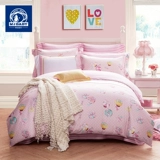 Детский комплект, хлопковое мультяшное покрывало, 4 предмета, 3 предмета