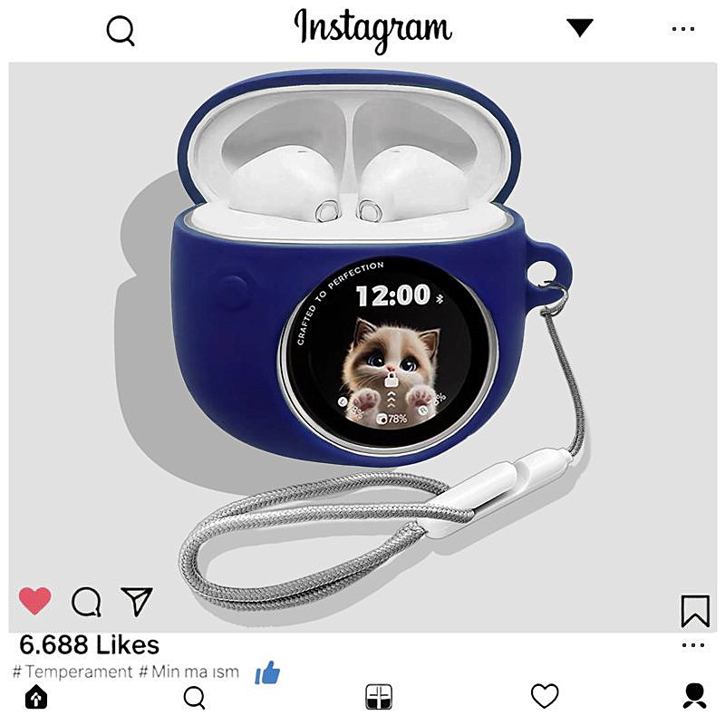 适用于漫步者花再拍拍蓝牙耳机保护壳漫步者拍拍耳机壳漫步者花再拍拍保护套简约纯色一体式防刮硅胶软壳