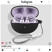 S21耳夹式 万魔AIEarBuds 蓝牙耳机保护套简约纯色硅胶软壳 万魔AI EarBuds Clip S21耳机壳适用1MORE