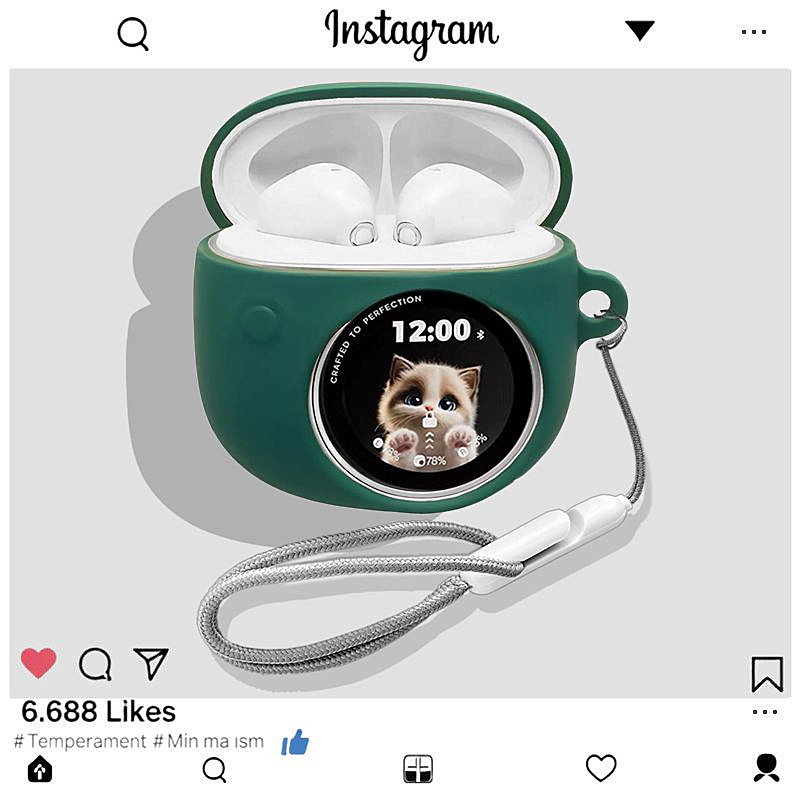 适用于漫步者花再拍拍蓝牙耳机保护壳漫步者拍拍耳机壳漫步者花再拍拍保护套简约纯色男女款防摔硅胶软壳