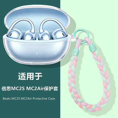 适用倍思MC2S蓝牙耳机透明保护套