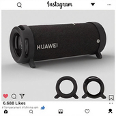 防滚动支架防摔便携防震防磕碰两侧壳 2音响硅胶软壳简约个性 适用HUAWEI华为Sound Joy蓝牙智能音箱保护套Joy