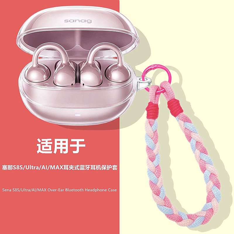 适用塞那S8S耳夹式耳机保护套