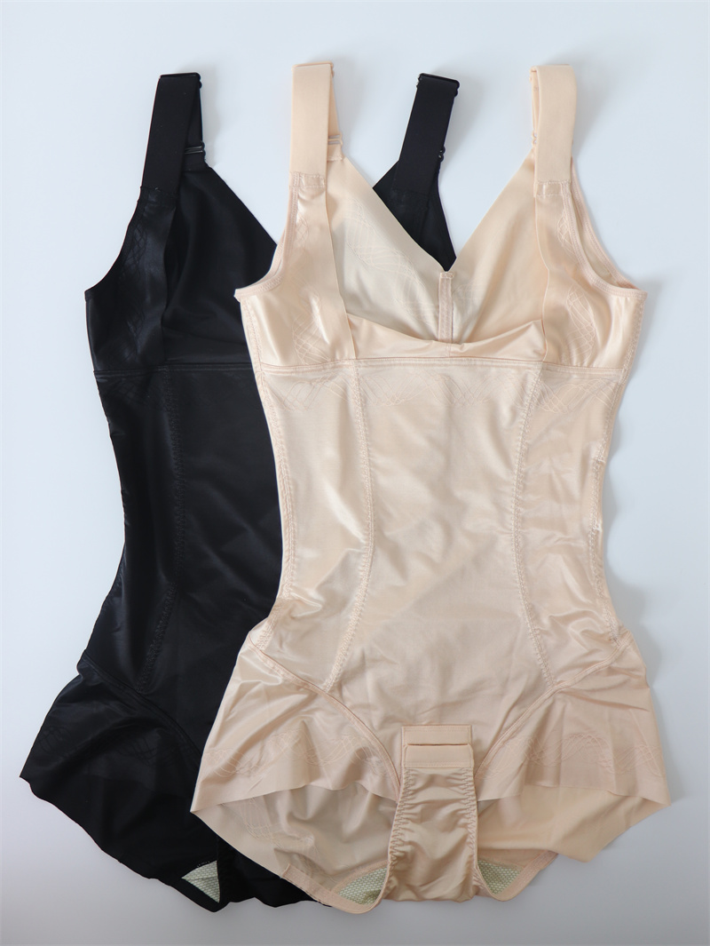 戴维诗收腹束腰三角连体塑身衣