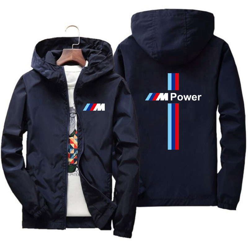 宝马4S工作服f1赛车服外套男士风衣春运动防水上衣休闲潮牌夹克衫