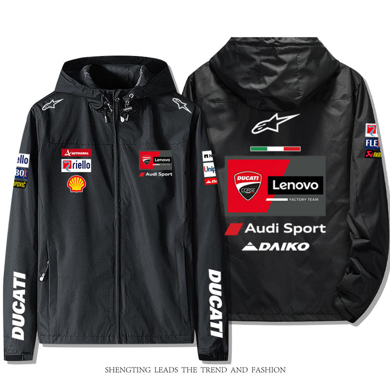 杜卡迪DUCATI摩托车重机车骑行外套motogp厂队赛车服A星衣服风衣图片