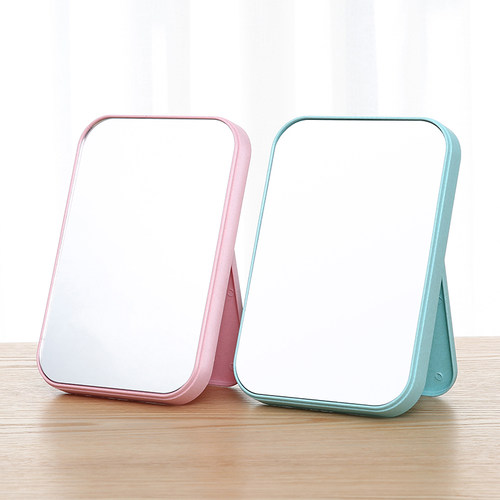 高清便携折叠简约镜子台式化妆镜