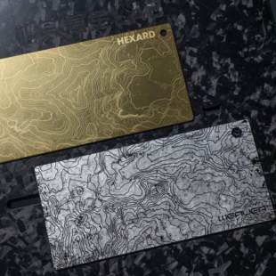 WEAVER织巢鸟 马特洪峰等高线饰片 HEXARD垫板 EDC垫板 饰片