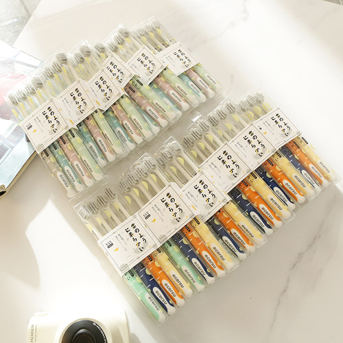 银离子抑菌软毛四只组合牙刷