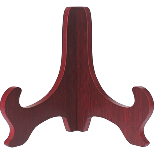 盘子支架托架相框工艺品瓷盘架摆件架普洱茶饼架子实木装饰盘架托