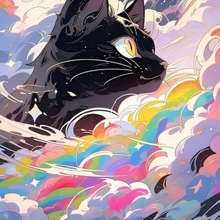 【喵星物语】 全仙尘方钻满钻水晶钻石画 全新diy手作