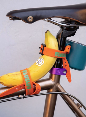 正品BLUE LUG日本代购 自行车小布固定带 骑行捆绑带多用途水壶带