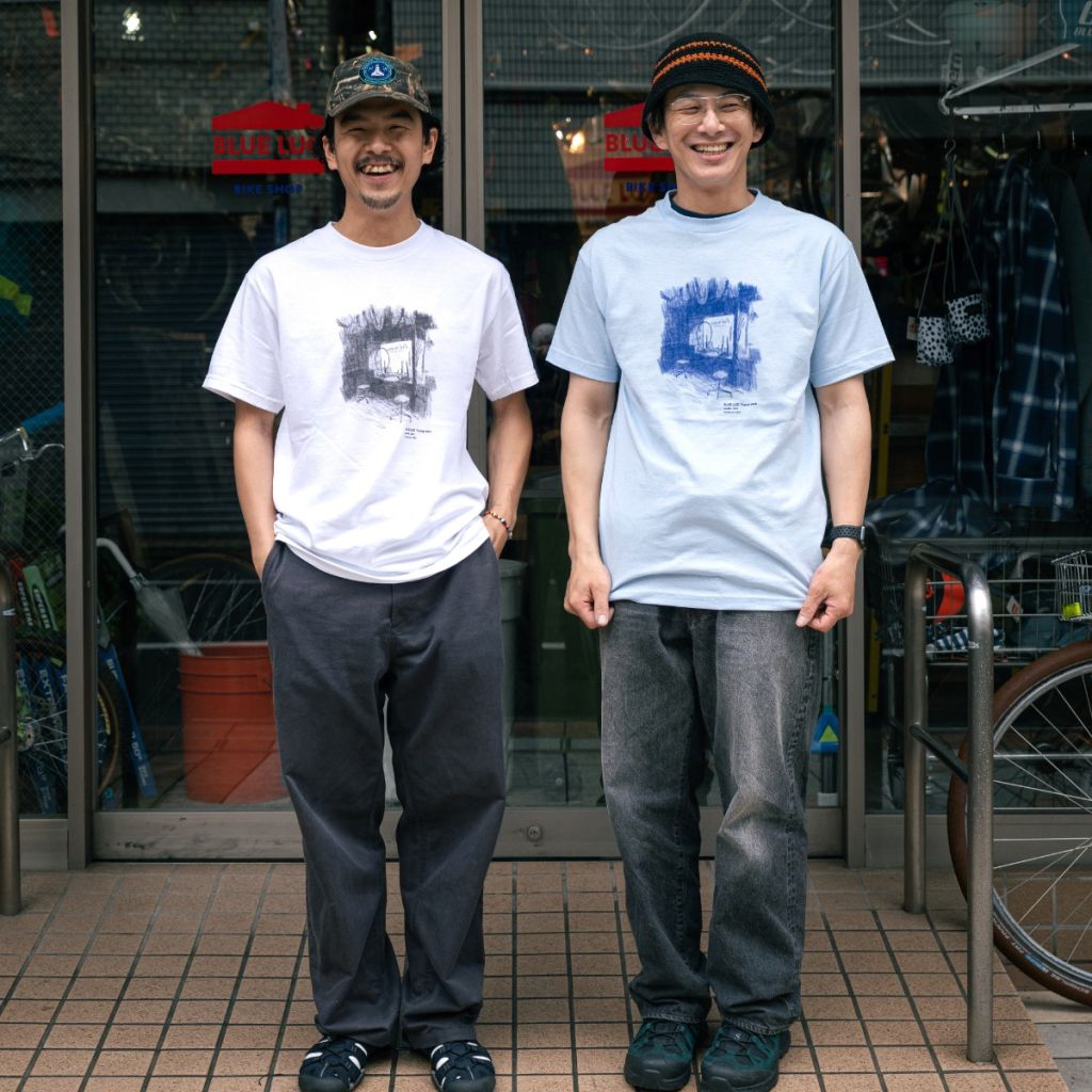 新款BLUELUG代代木公园店T恤
