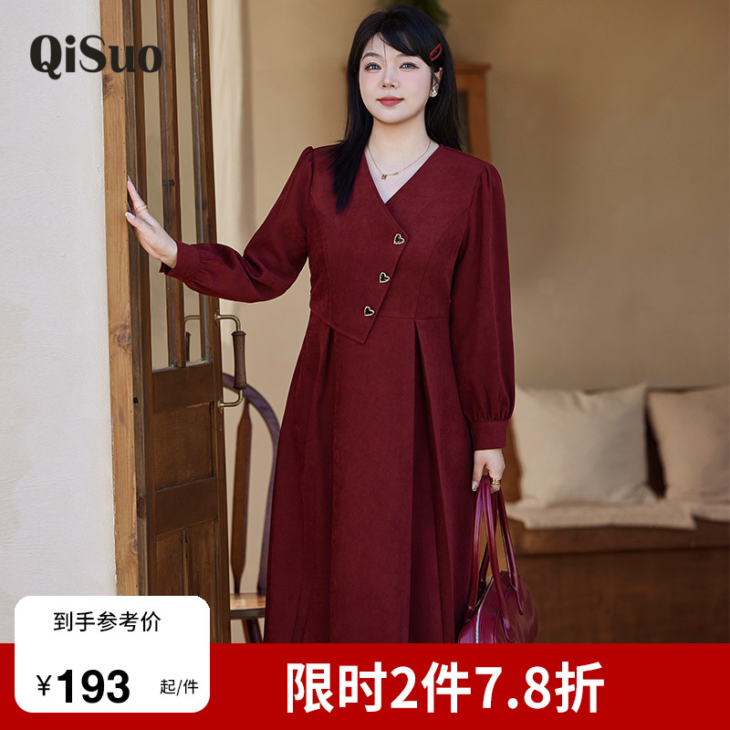 显瘦    气质   大码连衣裙