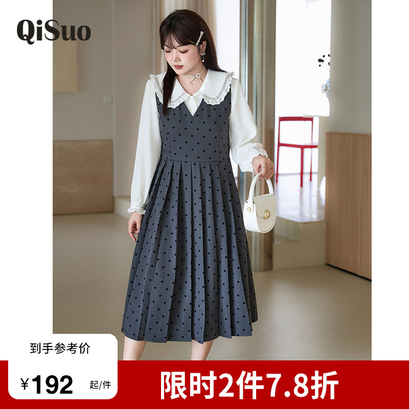 显瘦    气质   大码连衣裙