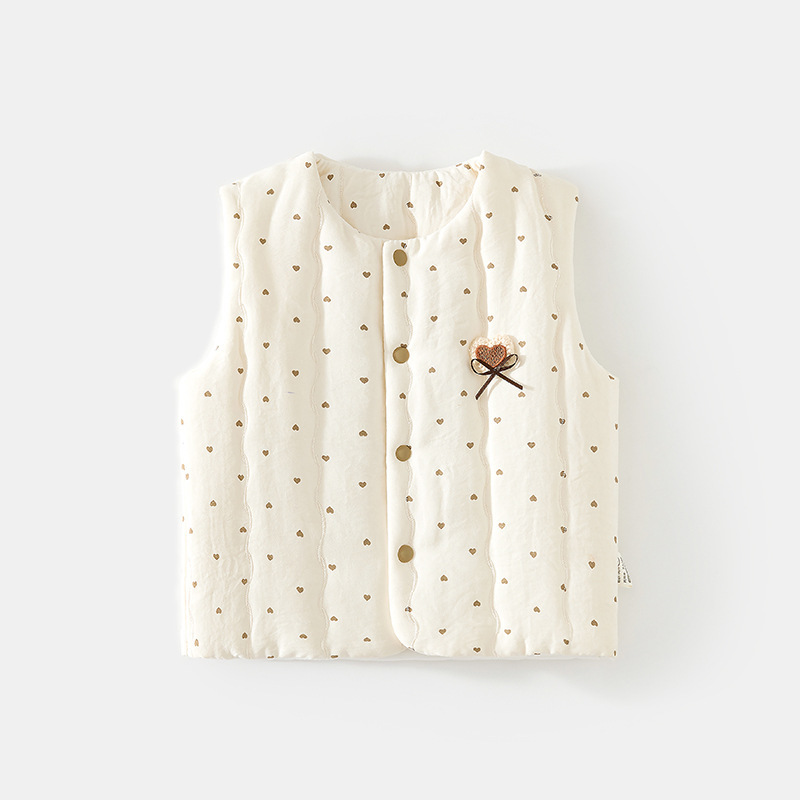 120克儿童马甲婴儿外套护心棉服