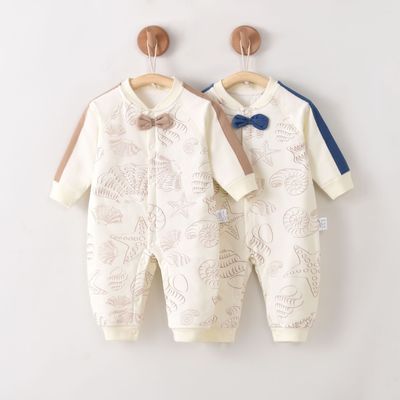 40克婴儿衣服连体衣夹棉保暖