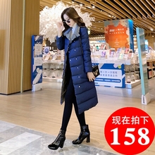 长款 反季 女装 两面穿白鸭绒轻薄羽绒服女中长款 清仓特卖2022年新款