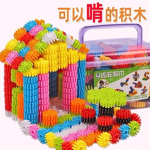 适用于乐高积木雪花齿轮百变数字宝宝儿童幼儿园桌面拼装 益智玩具