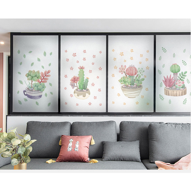 窗户玻璃贴纸膜遮光窗纸厕所贴膜北欧卫生间装饰卧室浴室无胶静电在类目 家居饰品, 贴饰, 瓷砖/玻璃贴中 - 来自Buy2taobao.com提供专业的淘宝代购服务