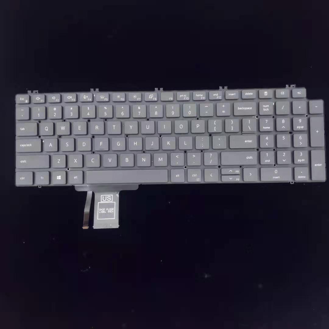 原装戴尔DELL Precision 7750 7550 0713DM  笔记本内置 背光键盘